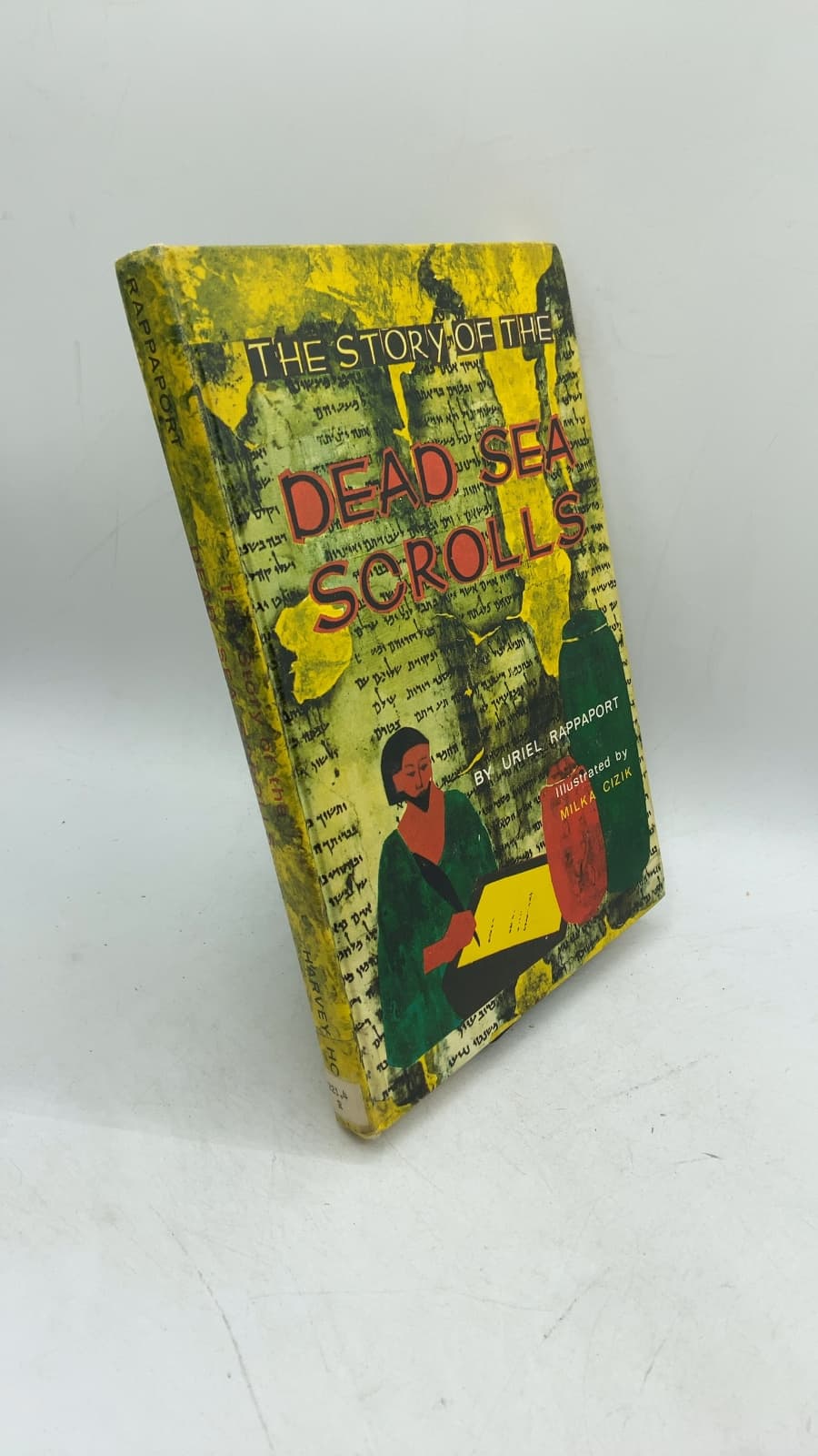 The Story of the Dead Sea Scrolls by Uriel Rappaport - front cover