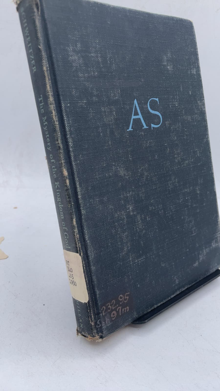 The Mystery of the Kingdom of God: The Secret of Jesus' Messiahship and Passion by Albert Schweitzer - front cover