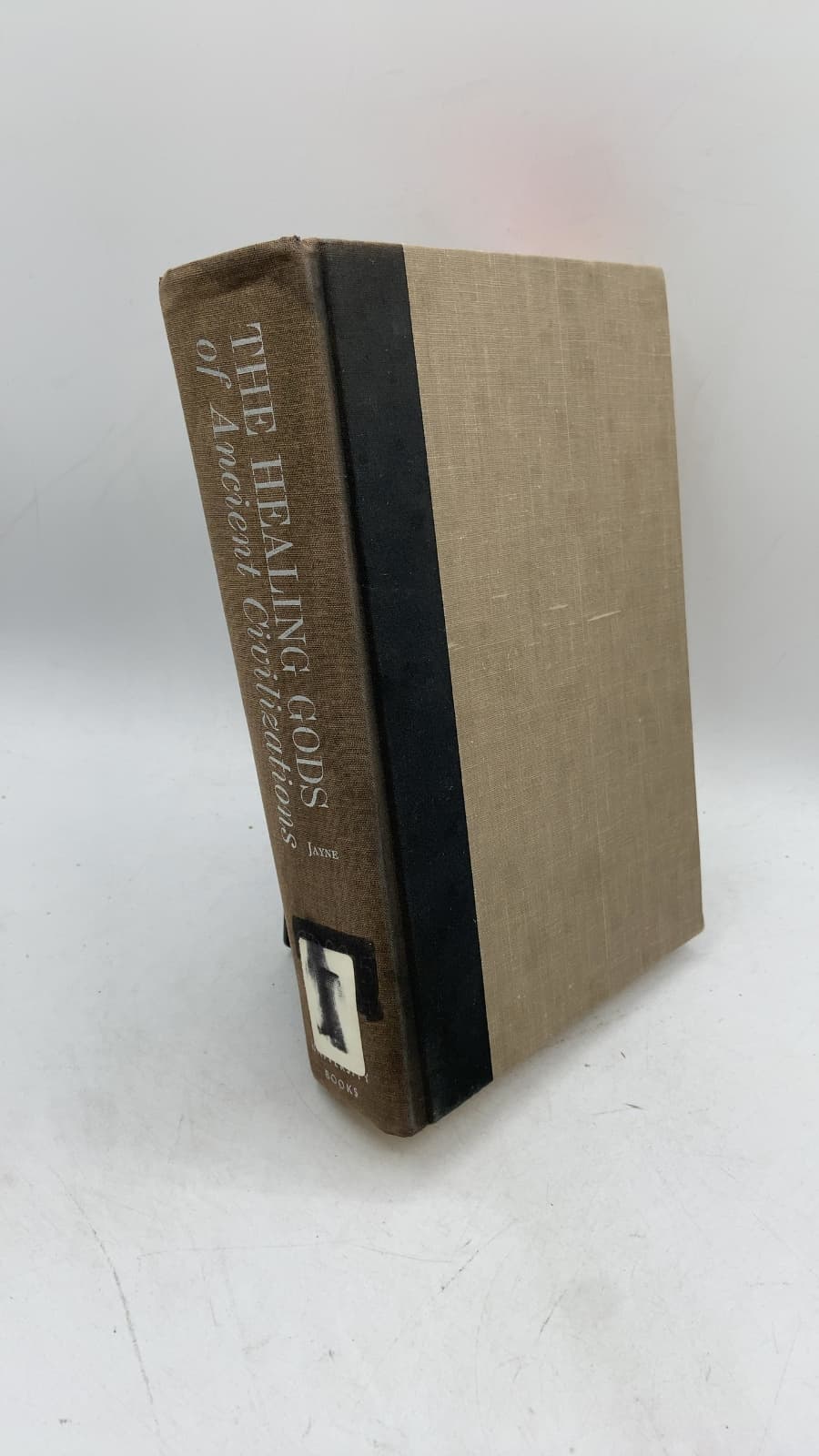 THE HEALING GODS of Ancient Civilizations by Walter Addison Jayne, M.d. - front cover