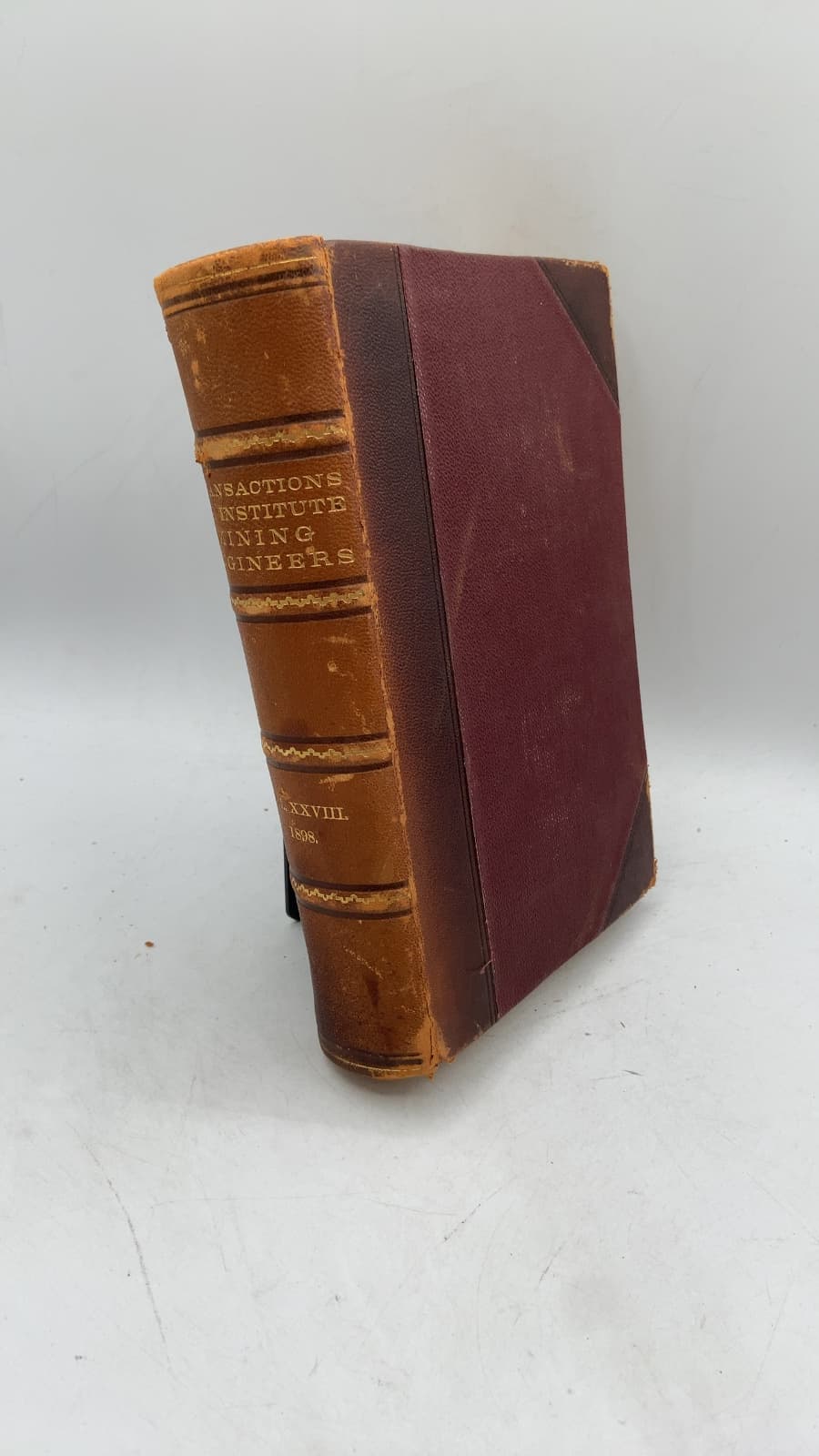 Transactions of the American Institute of Mining Engineers. Vol. XXVIII. - front cover