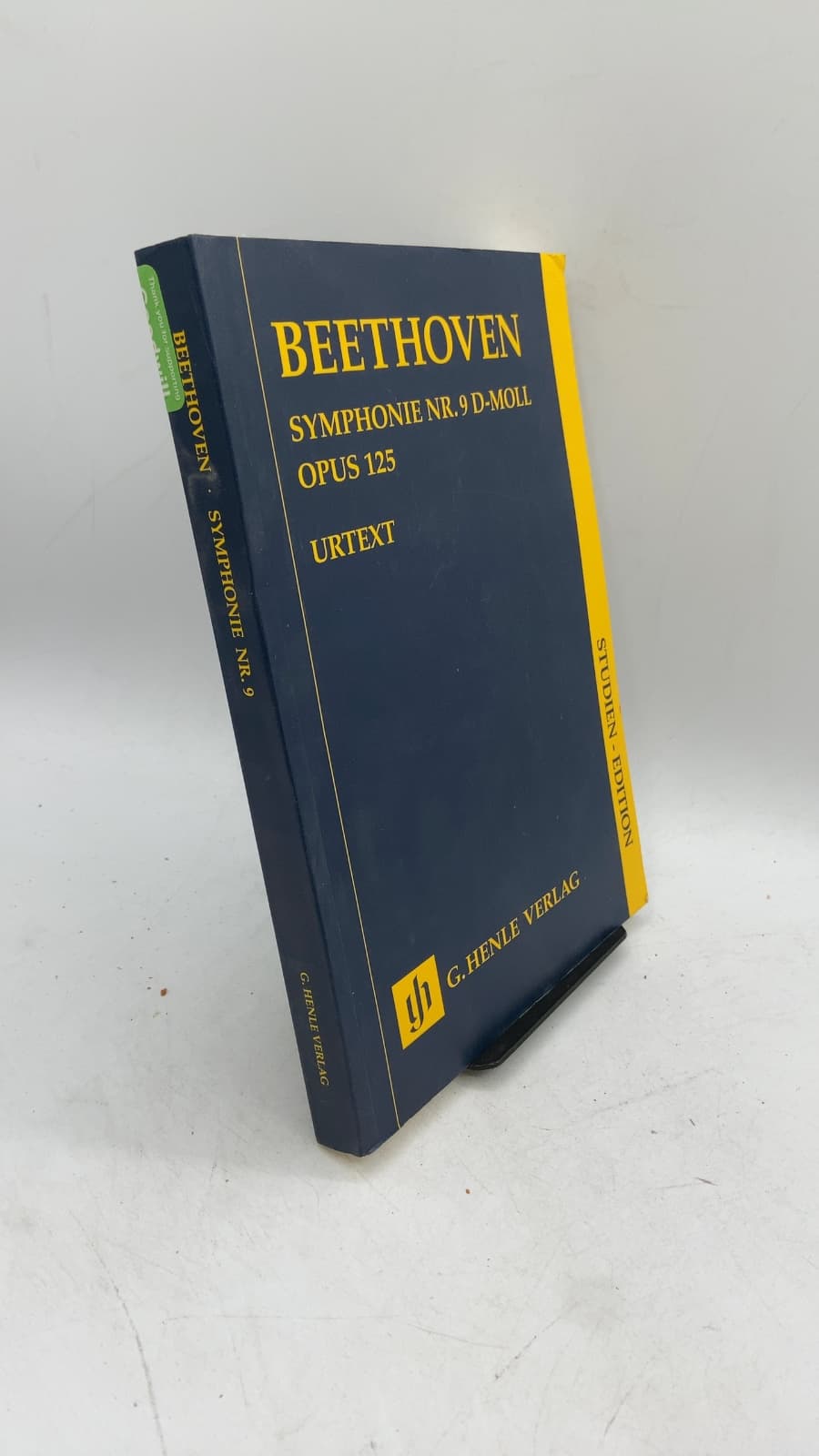 Beethoven Symphonie Nr. 9 D-Moll Opus 125 by Ludwig van Beethoven - front cover