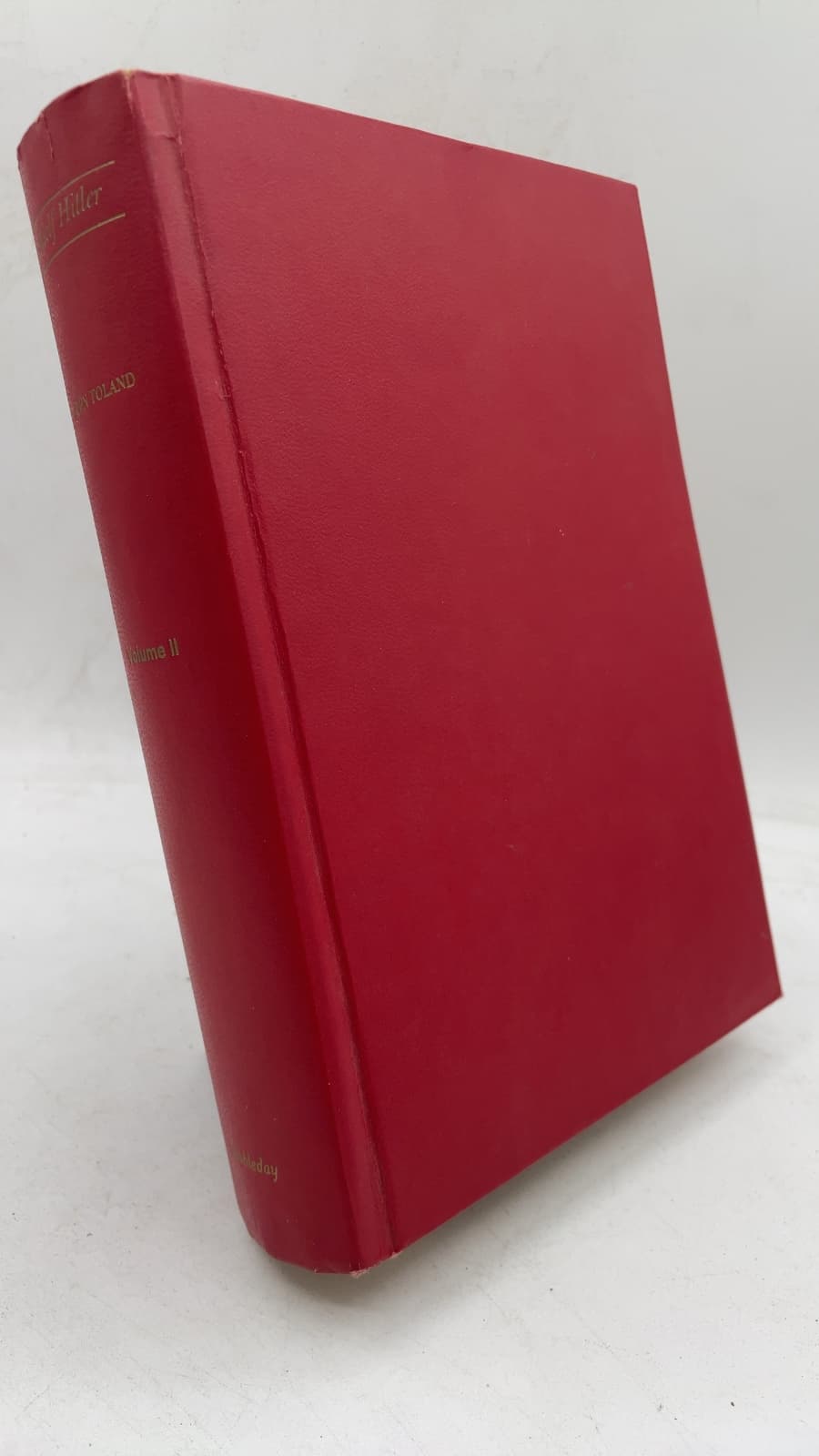 Adolf Hitler, Volume II by John Toland - front cover