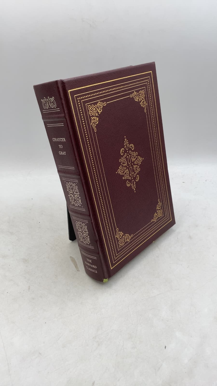 English Poetry in Three Volumes Volume I From Chaucer to Gray