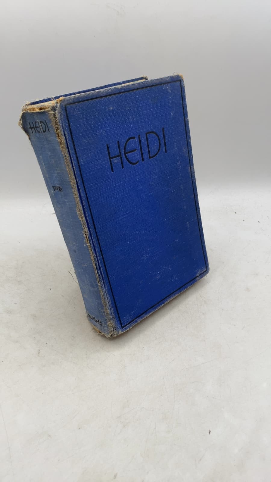 HEIDI: A Child's Story of Life in the Alps by Johanni Spyri - front cover