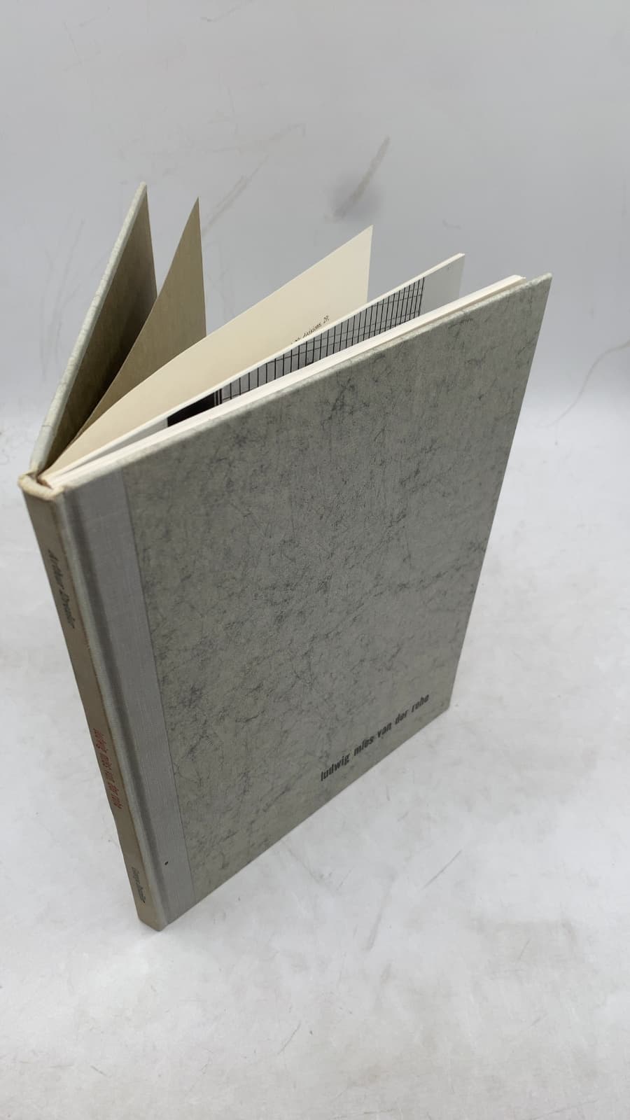 ludwig mies van der rohe by Arthur Drexler - front cover