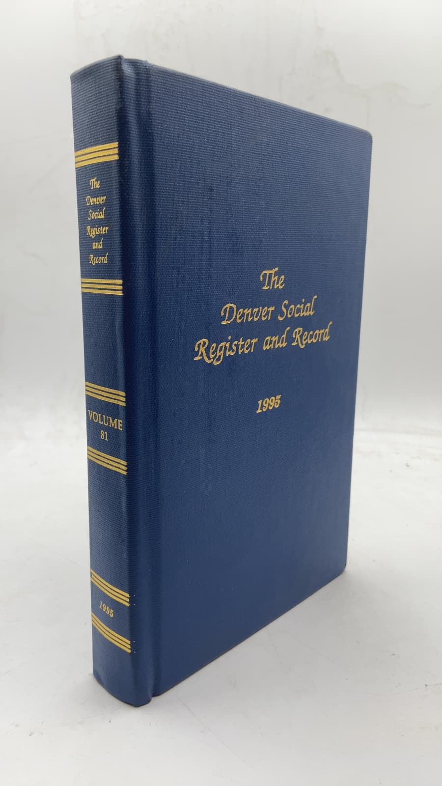 The Denver Social Register and Record, 1995