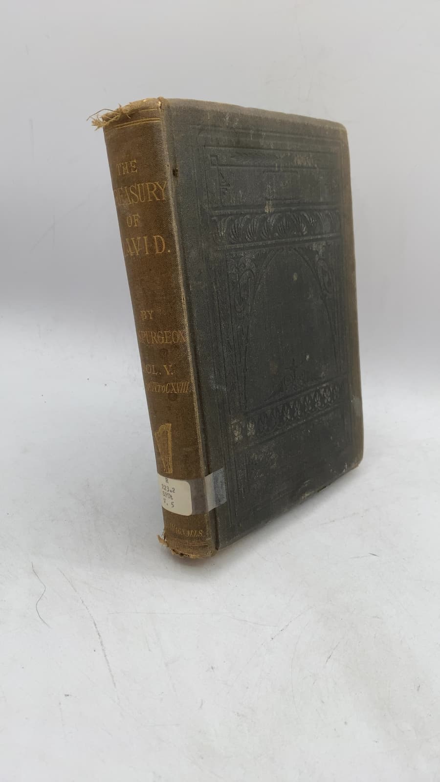 The Treasury of David: Vol. V. Psalm CIV. to CXVIII. by C. H. Spurgeon - front cover