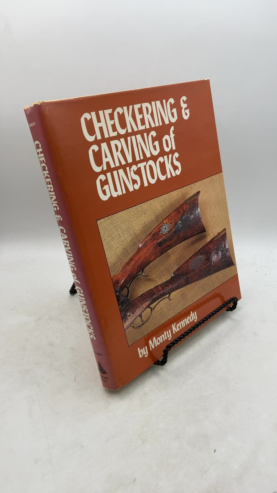Checkering & Carving of Gunstocks by Monty Kennedy - front cover
