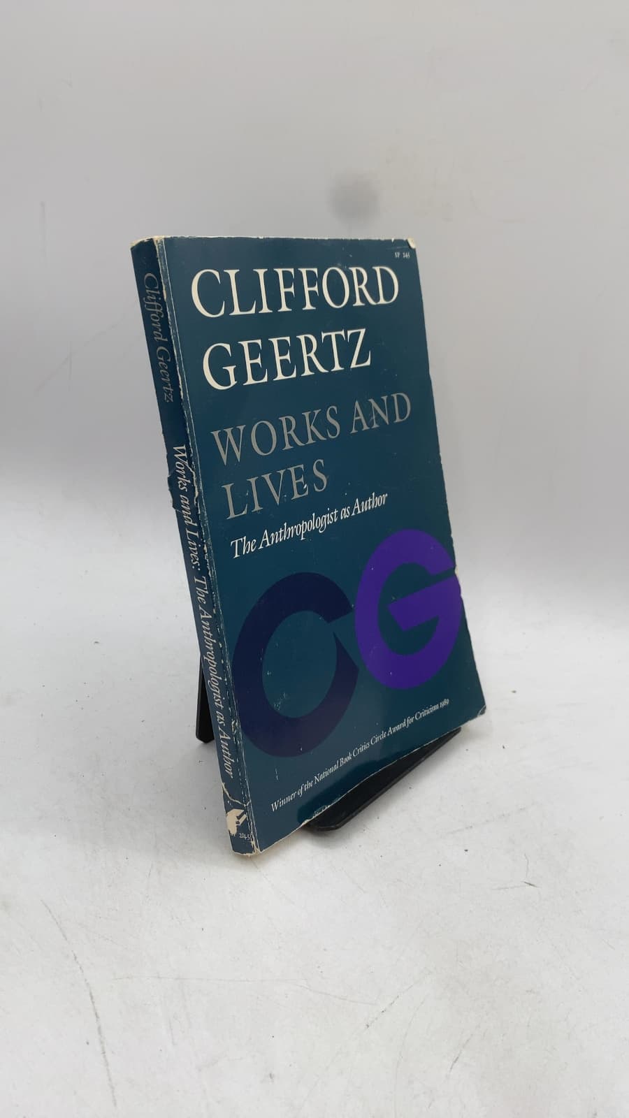 Works and Lives: The Anthropologist as Author by Clifford Geertz - front cover
