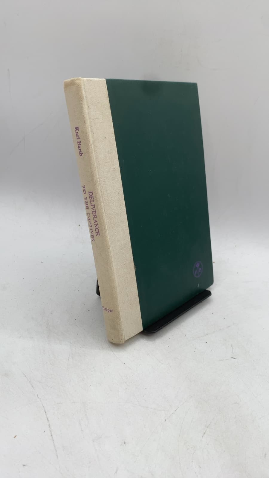 Deliverance TO THE Captives by Karl Barth - front cover