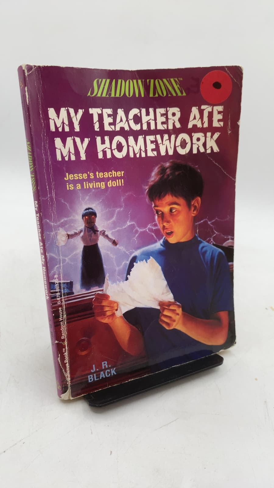 My Teacher Ate My Homework by J. R. Black - front cover