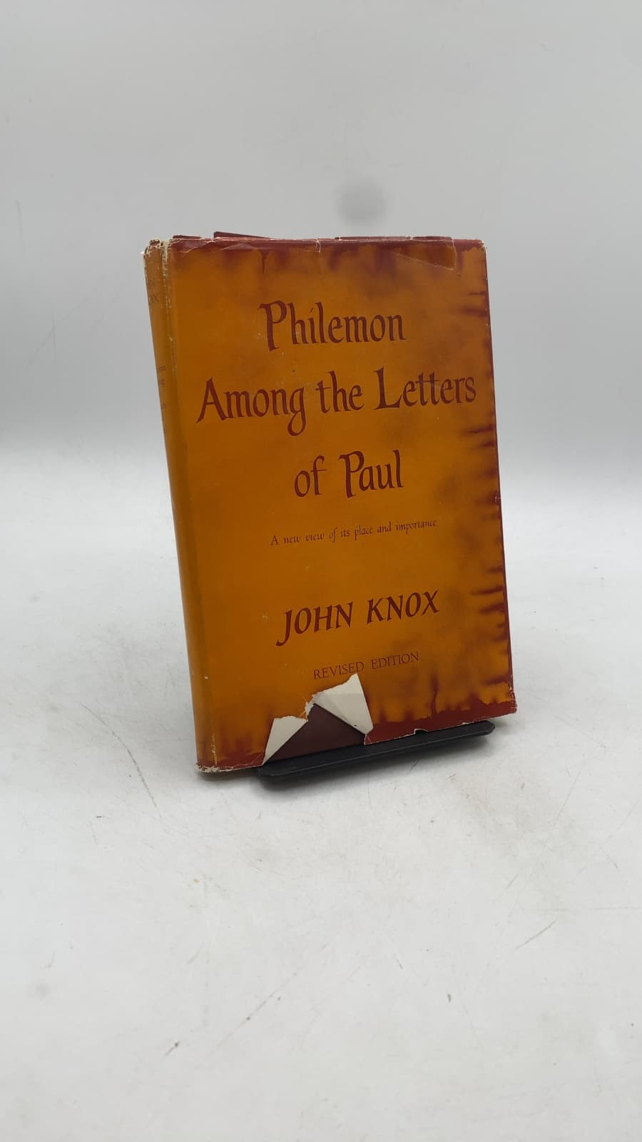 Philemon Among the Letters of Paul: A New View of Its Place and Importance by John Knox - front cover