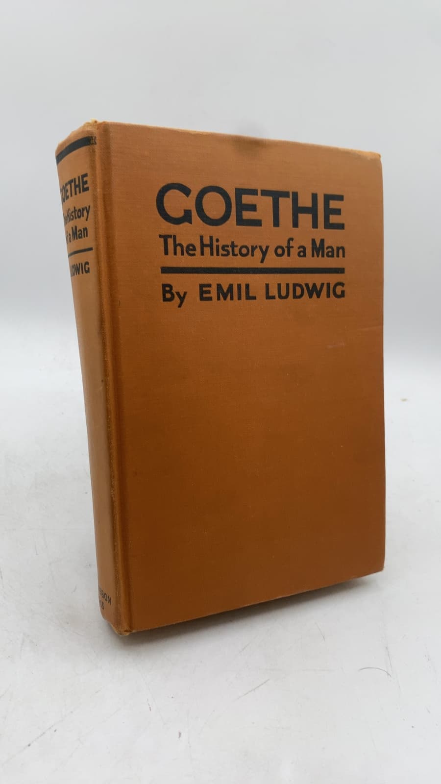 GOETHE The History of a Man 1749-1832