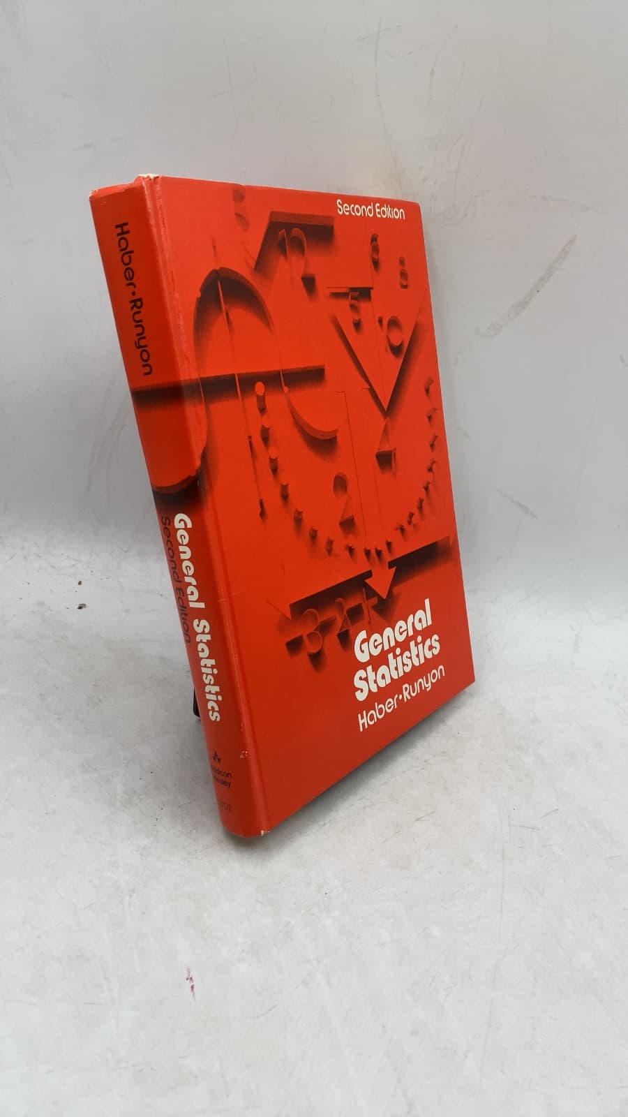 General Statistics, Second Edition by Audrey Haber, Richard P. Runyon - front cover
