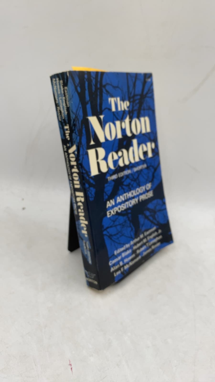 The Norton Reader: An Anthology of Expository Prose by Arthur M. Eastman, Caesar R. Blake, Hubert M. English, Jr., Alan B. Howes, Robert T. Lenaghan, Leo F. McNamara, James Rosier - front cover