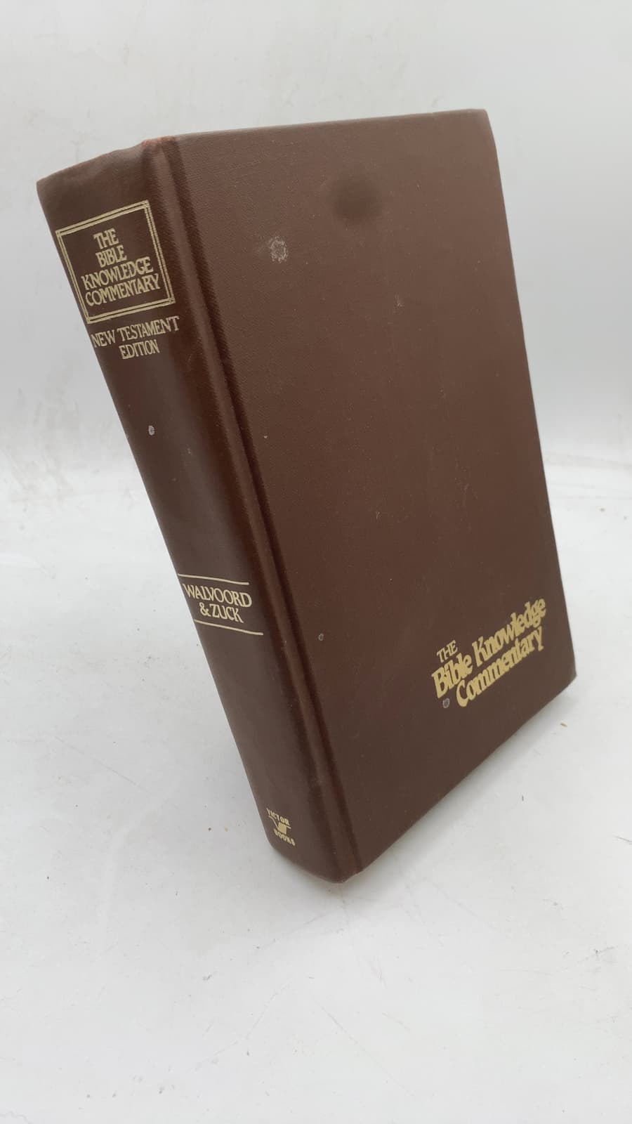 The Bible Knowledge Commentary: New Testament Edition by John F. Walvoord and Roy B. Zuck - front cover
