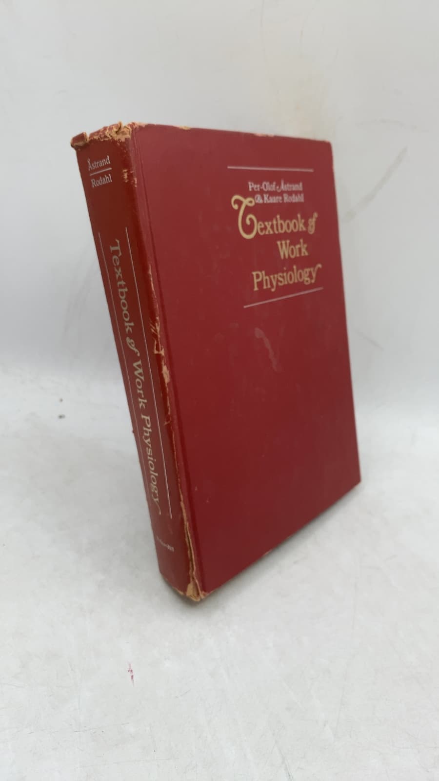 Textbook of Work Physiology by Per-Olof Åstrand and Kaare Rodahl - front cover