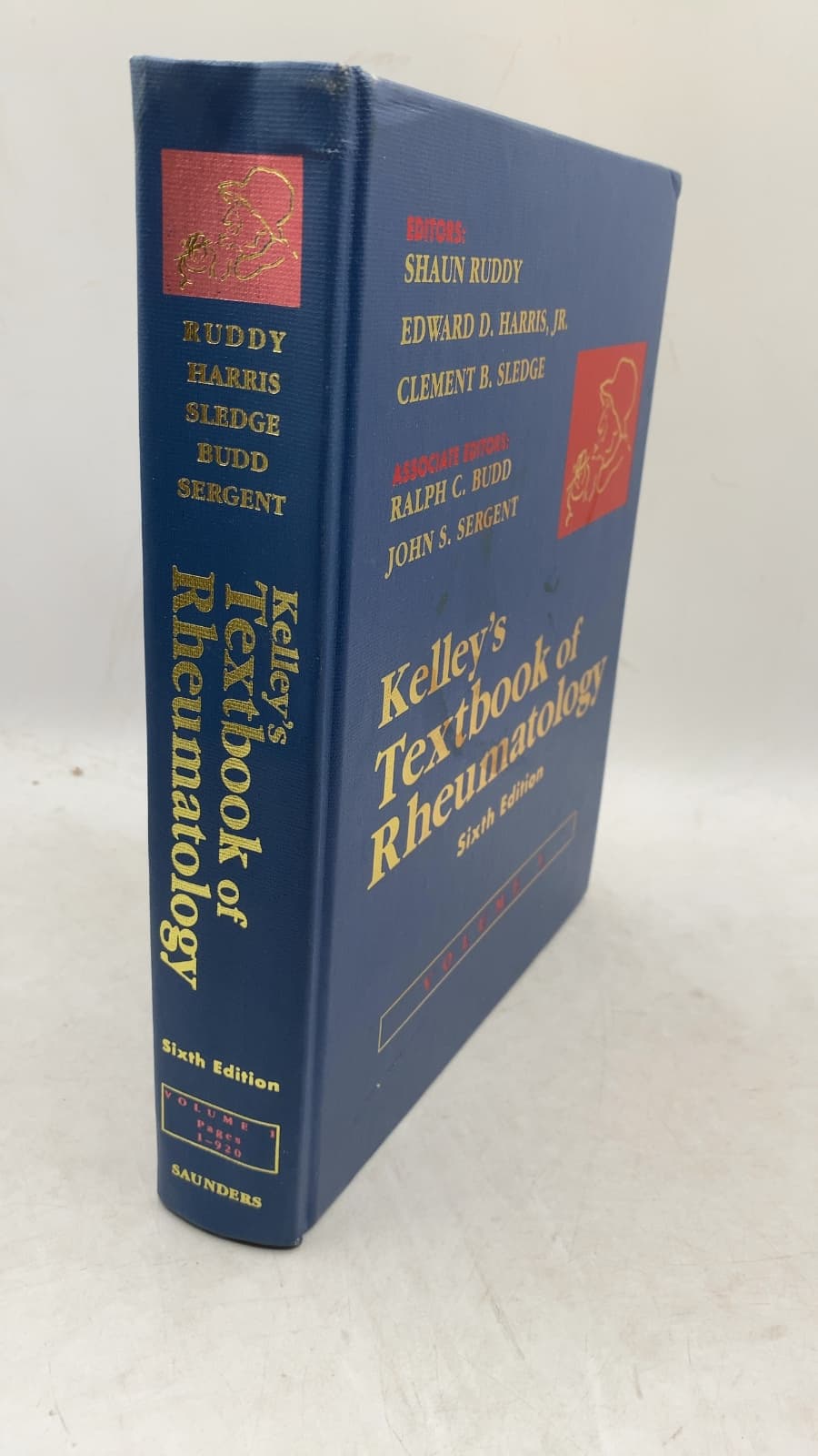 Kelley's Textbook of Rheumatology, Volume 1 by Shaun Ruddy, Edward D. Harris, Jr., Clement B. Sledge - front cover