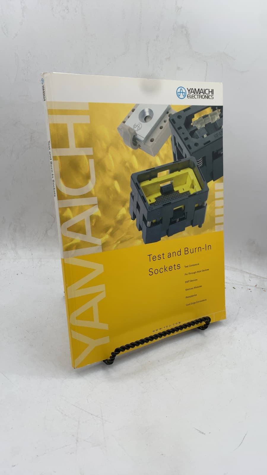 Test and Burn-In Sockets by Yamaichi Electronics U.S.A., Inc. - front cover