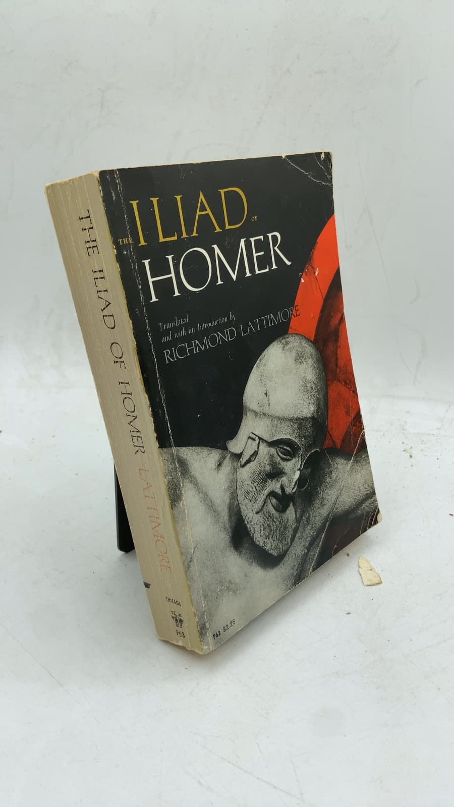 THE Iliad OF Homer by Homer (Translated with an introduction by Richmond Lattimore) - front cover