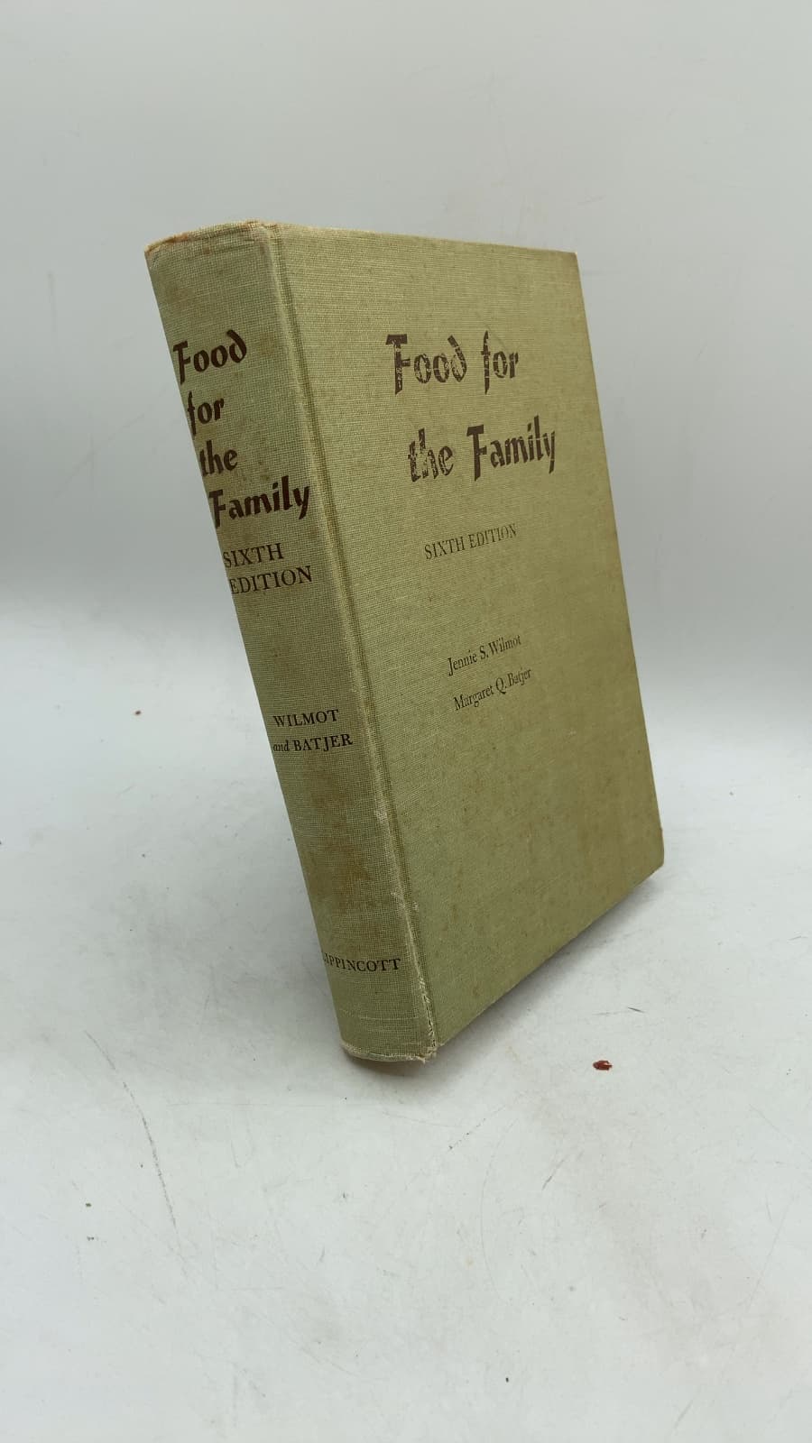 Food for the Family by Jennie S. Wilmot and Margaret Q. Batjer - front cover