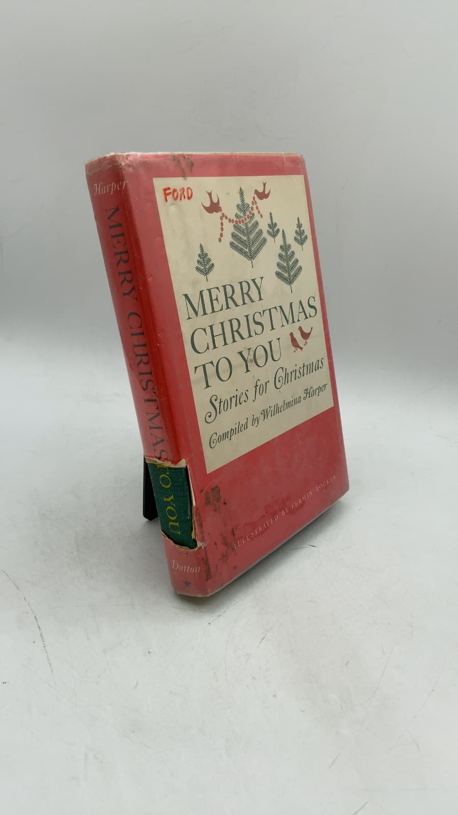 Merry Christmas to You: Stories for Christmas by Wilhelmina Harper - front cover