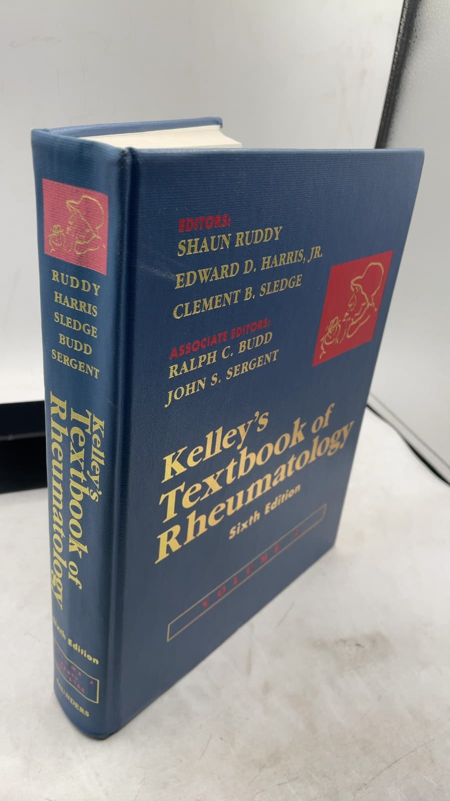 Kelley's Textbook of Rheumatology, Sixth Edition by Shaun Ruddy, Edward D. Harris, Jr., Clement B. Sledge - front cover