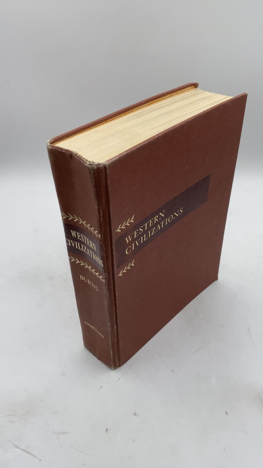 Western Civilizations: Their History and Their Culture by Edward McNall Burns - front cover