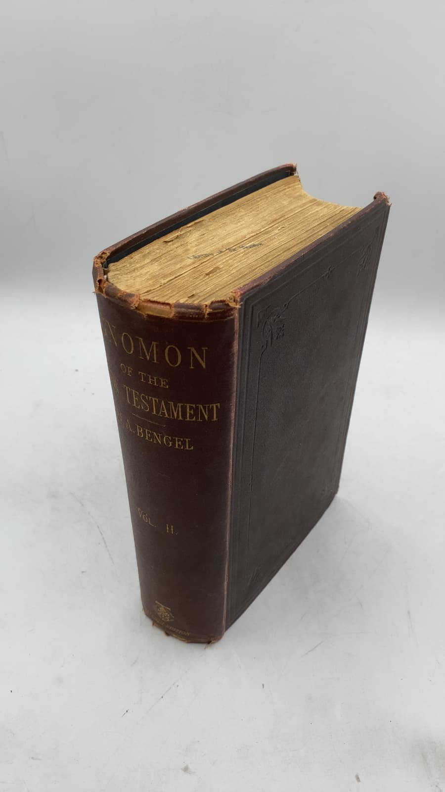 Gnomon of the New Testament, Volume II by John Albert Bengel - front cover