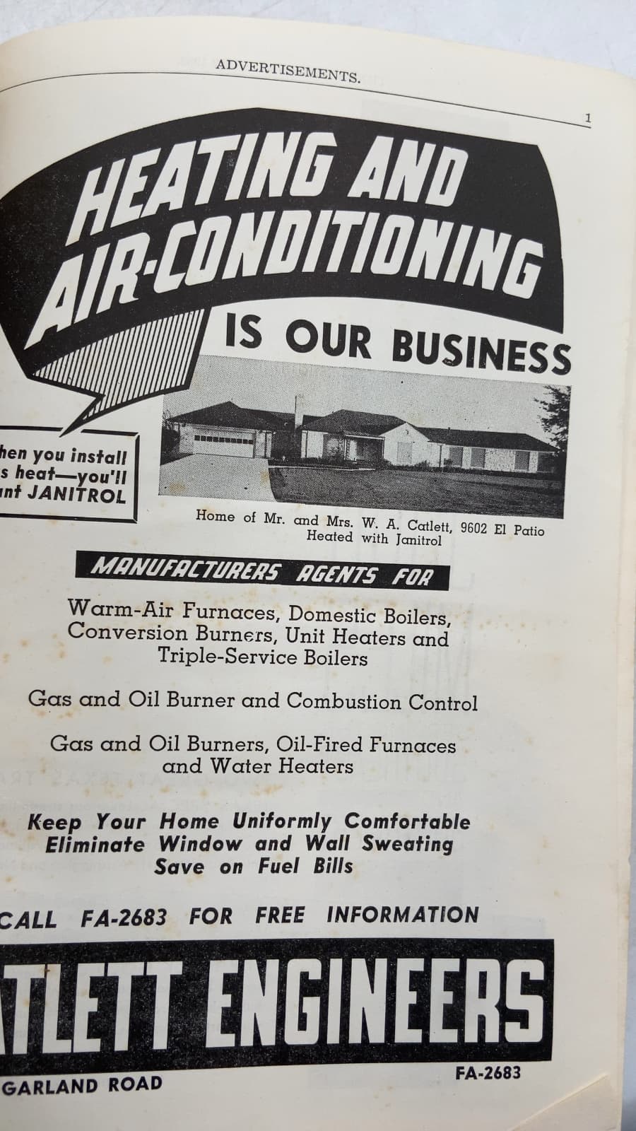 Texas Almanac and State Industrial Guide 1952-1953 - title page