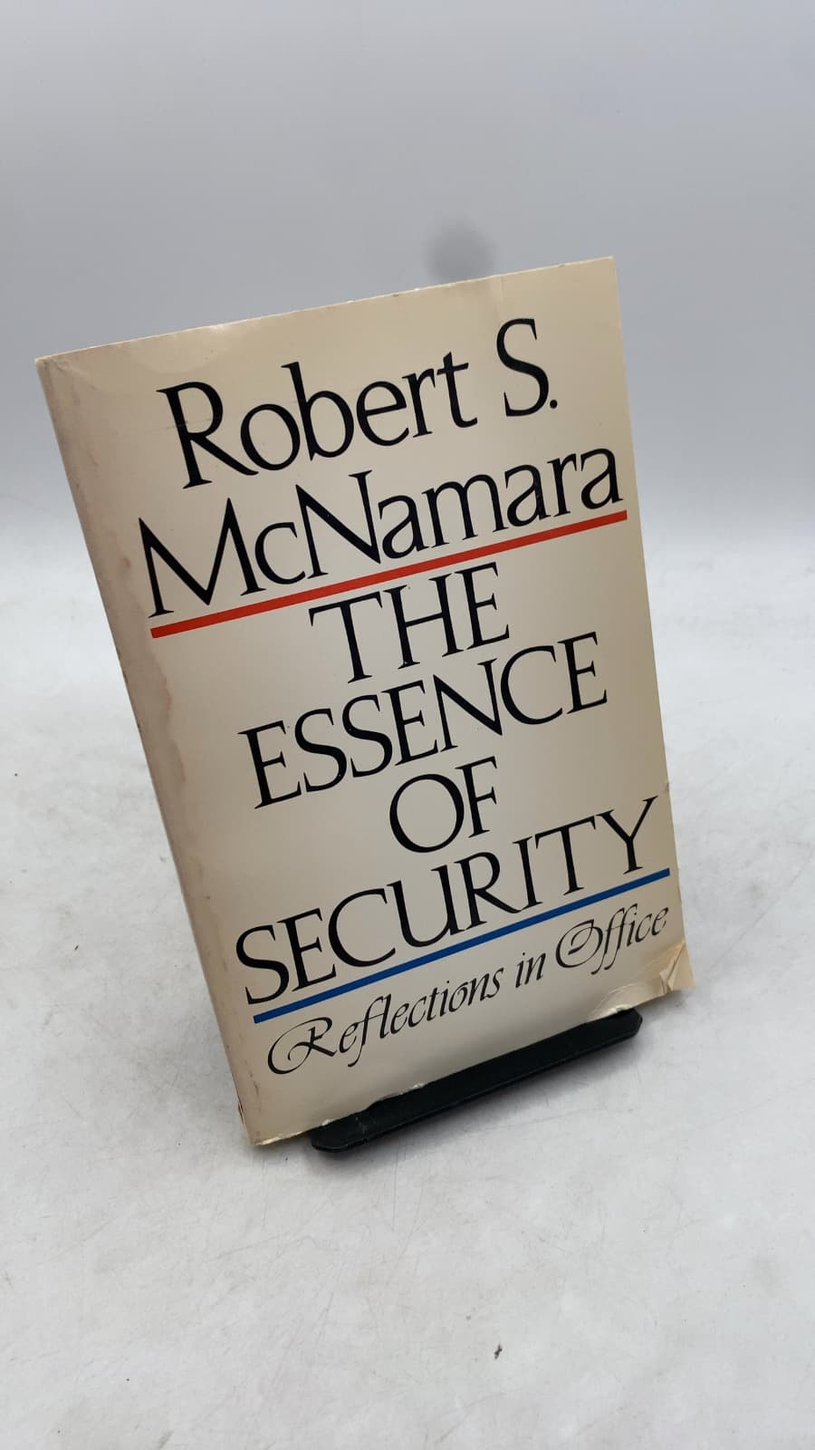 THE Essence OF Security: Reflections IN Office