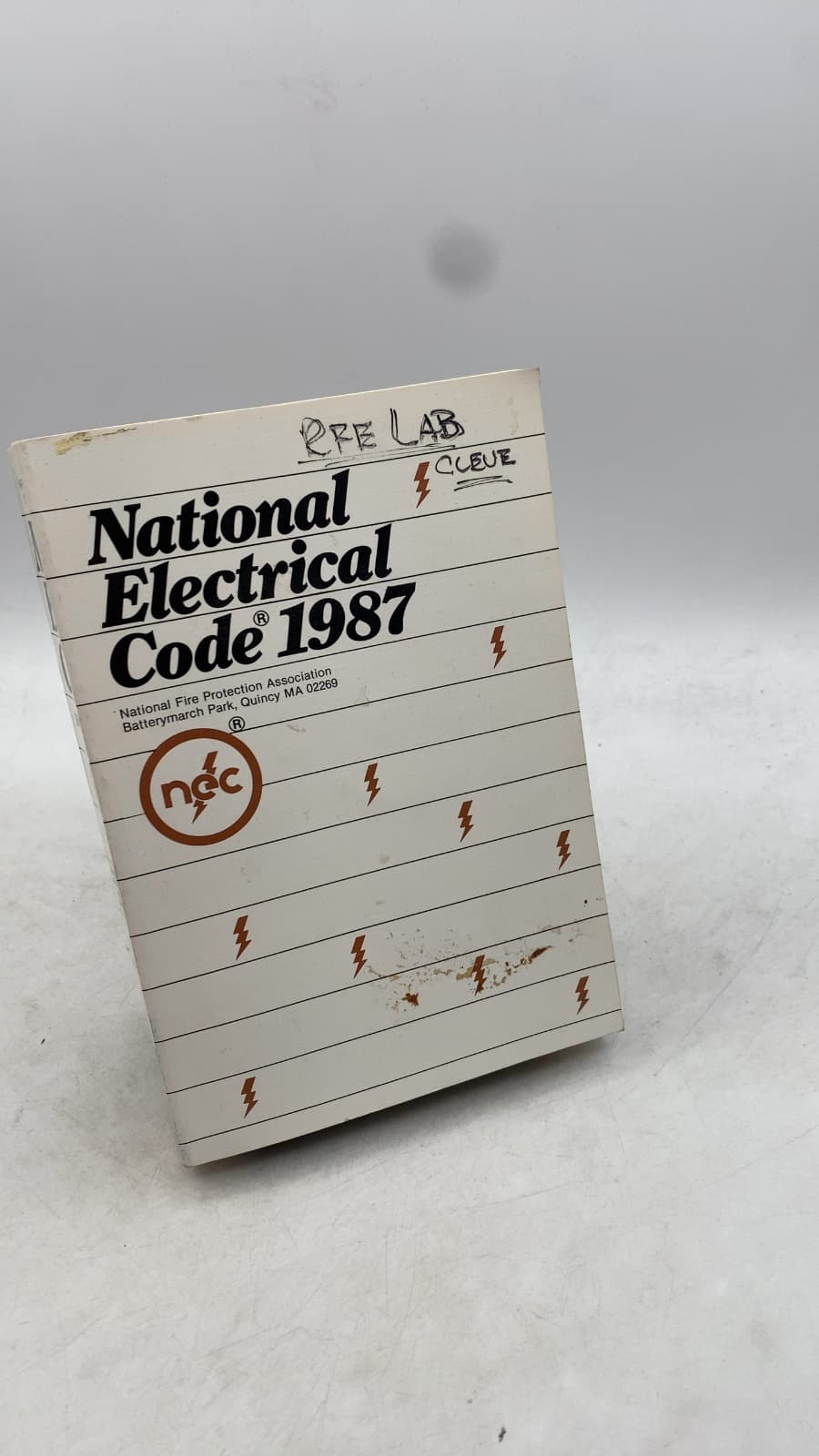 National Electrical Code 1987 by National Fire Protection Association - front cover
