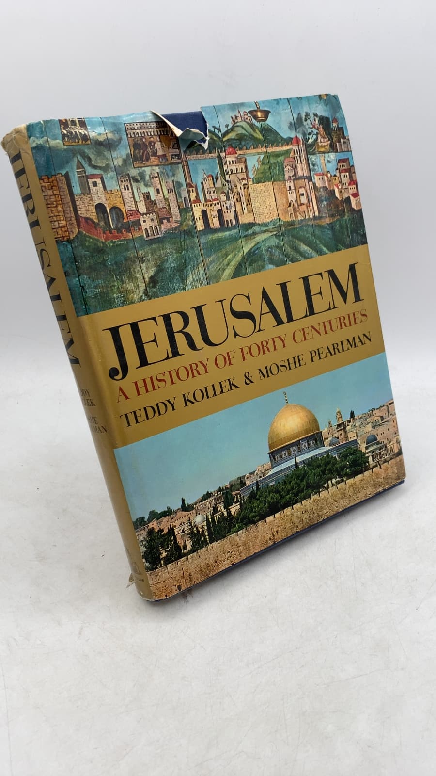 Jerusalem: A History of Forty Centuries by Teddy Kollek & Moshe Pearlman - front cover