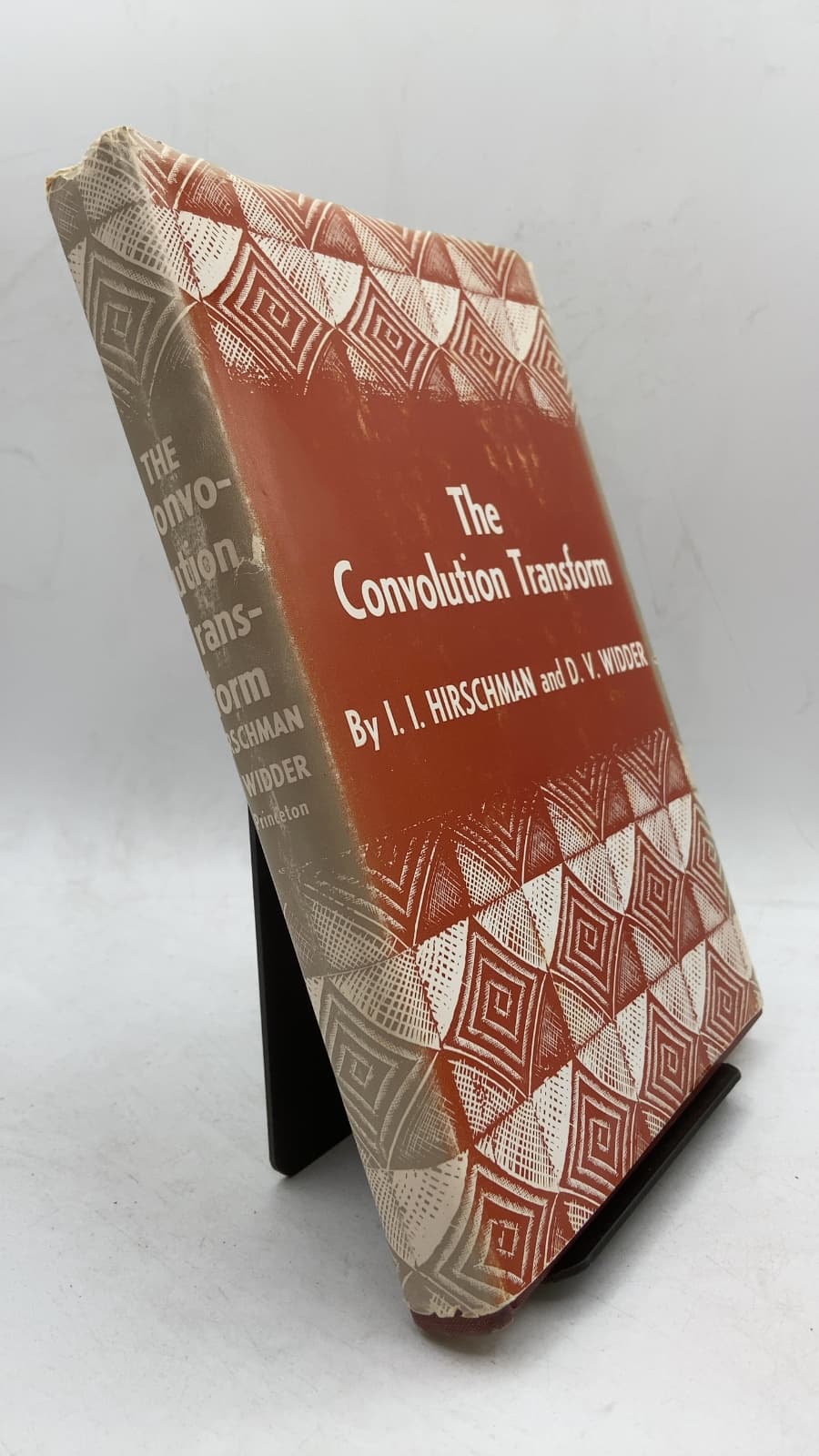 The Convolution Transform by I. I. Hirschman and D. V. Widder - front cover