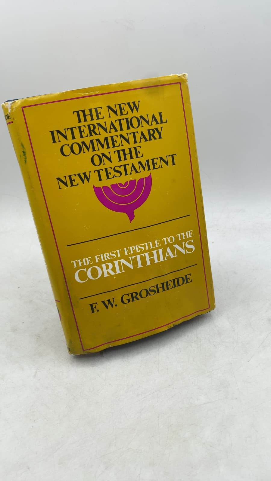 The First Epistle to the Corinthians by F. W. Grosheide - front cover