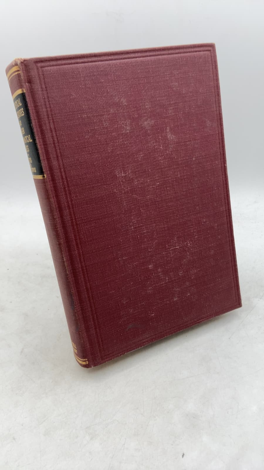 Statistical Procedures and Their Mathematical Bases by Charles C. Peters, Ph.D. and Walter R. Van Voorhis, M.A. - front cover