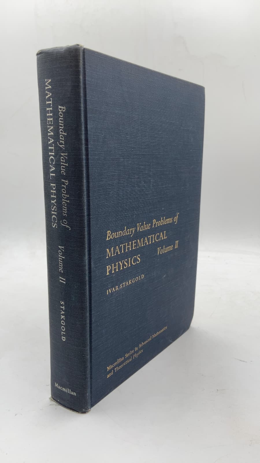 Boundary Value Problems of Mathematical Physics Volume II by Ivar Stakgold - front cover