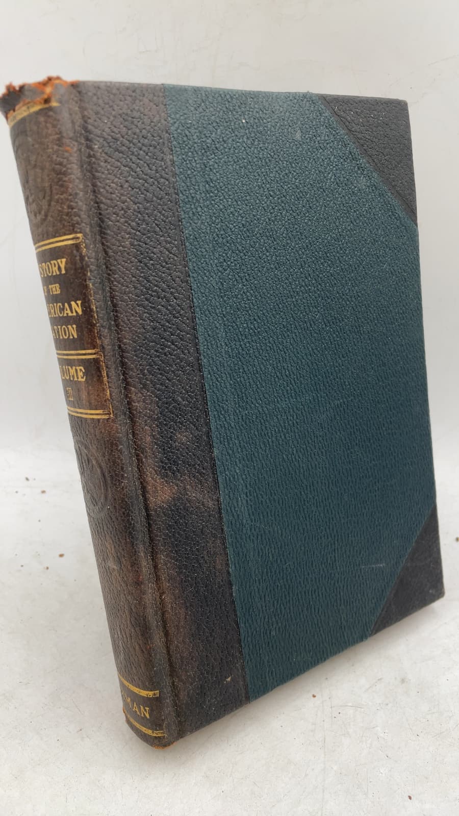 History of the American Nation, Volume III by William J. Jackman - front cover