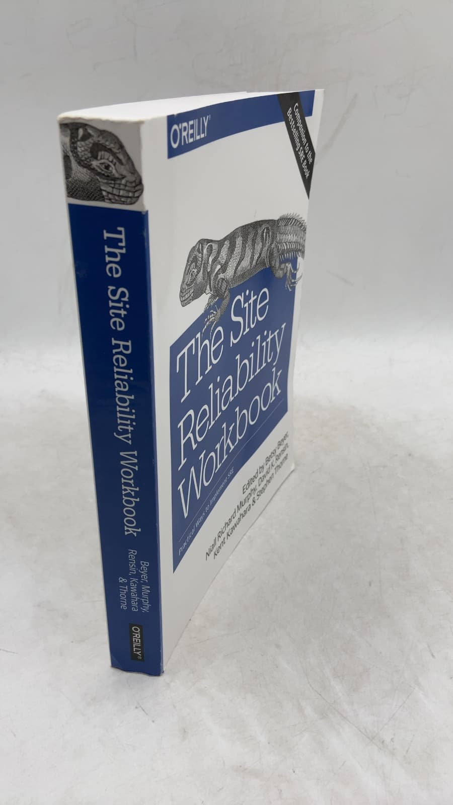 The Site Reliability Workbook by Betsy Beyer, Niall Richard Murphy, David K. Rensin, Kent Kawahara, and Stephen Thorne - front cover