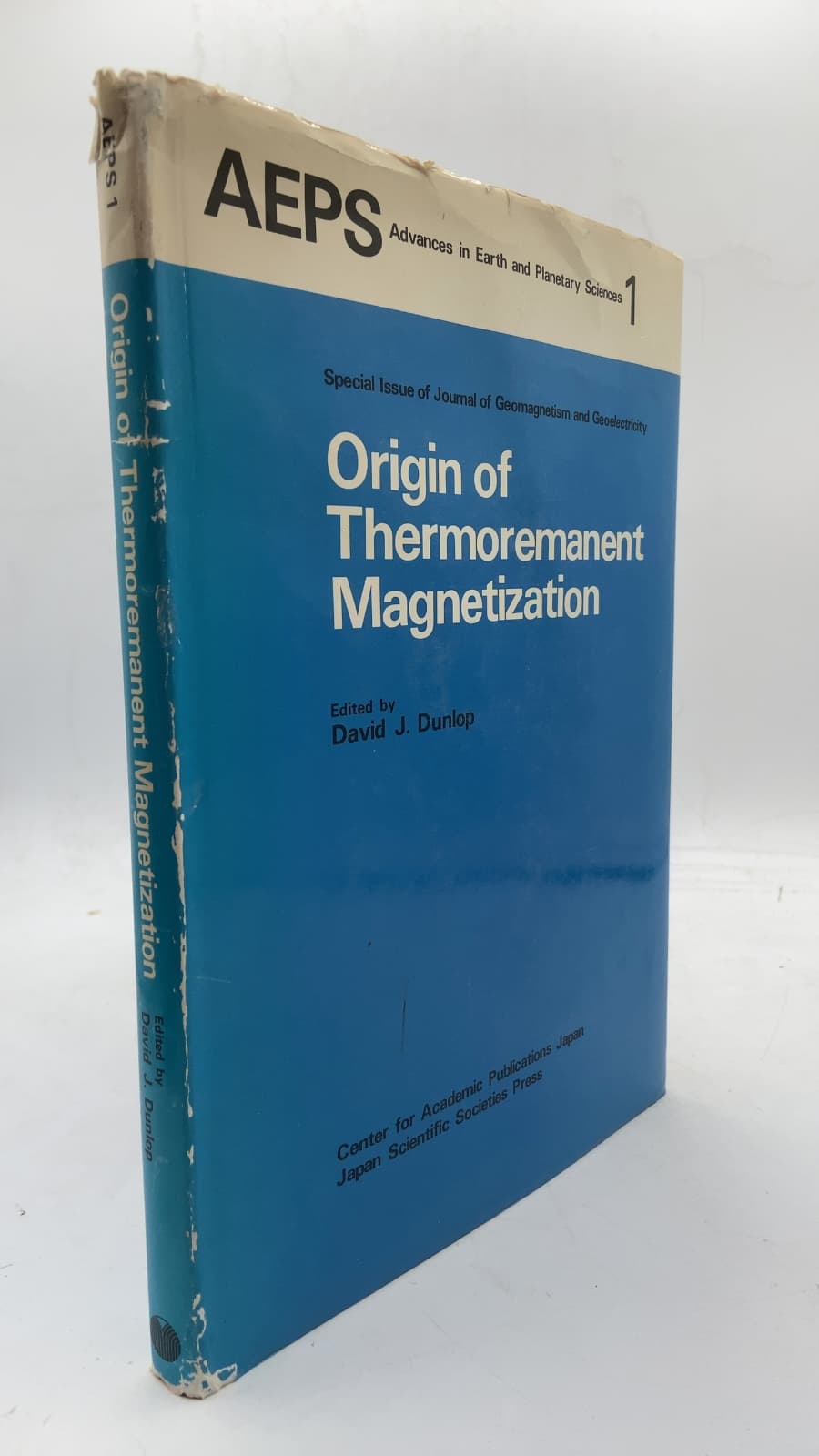 Origin of Thermoremanent Magnetization by David J. Dunlop (Editor) - front cover