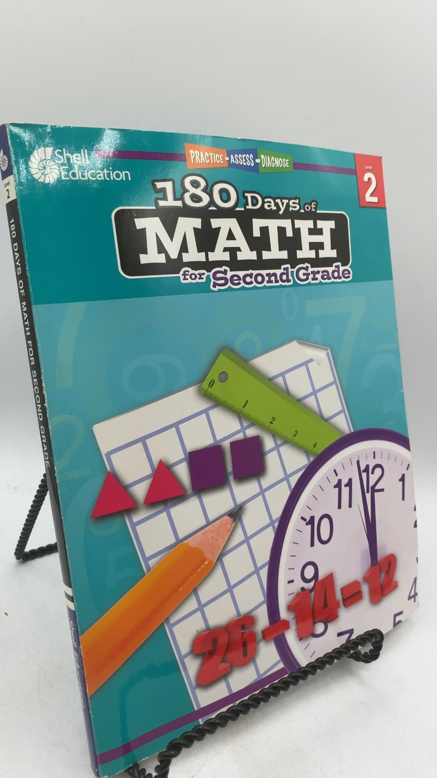 180 Days of Math for Second Grade by Jodene Smith - front cover