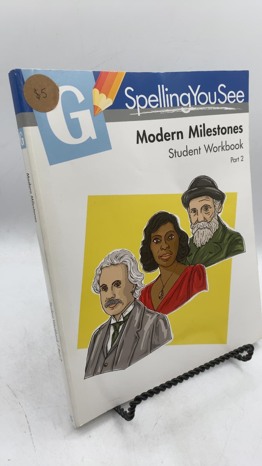 Modern Milestones Student Workbook Part 2 by Karen J. Holinga, PhD - front cover