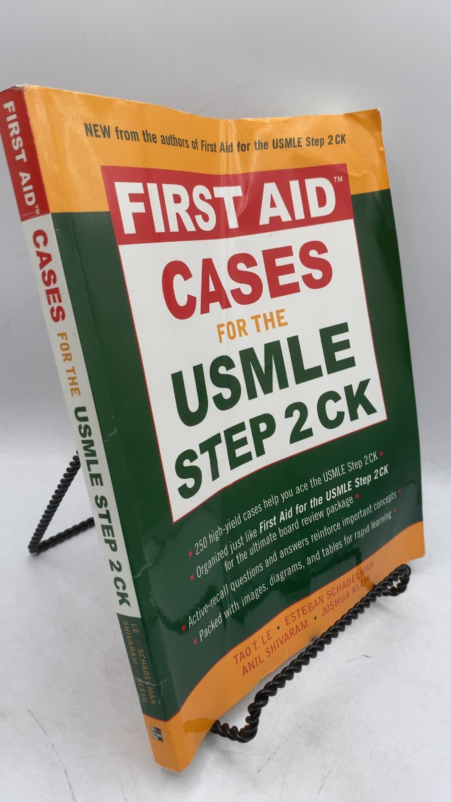 First Aid Cases for the USMLE Step 2 CK by Tao T. Le, Esteban Schabelman, Anil Shivaram, Joshua Klein - front cover