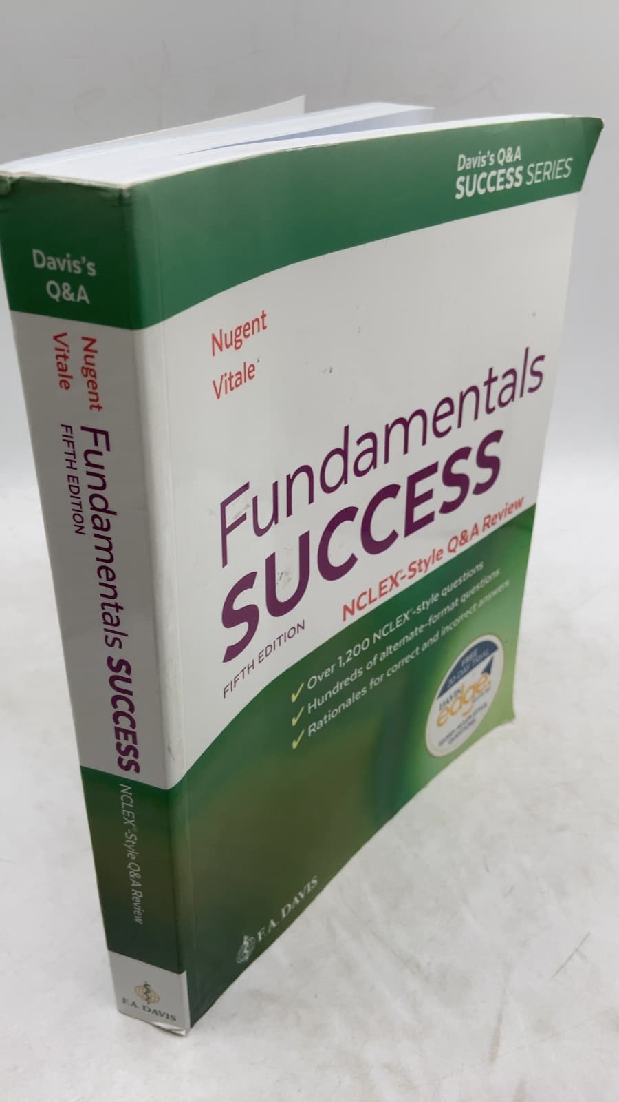 Fundamentals SUCCESS NCLEX-Style Q&A Review by Patricia M. Nugent, RN, MA, MS, EdD; Barbara A. Vitale, RN, MA - front cover