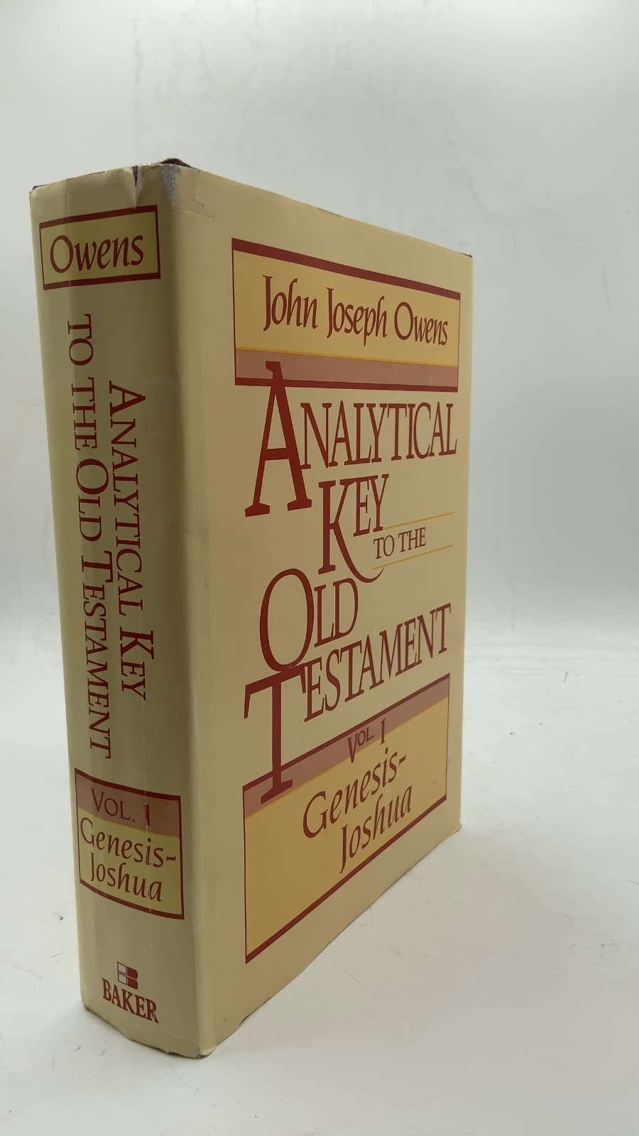 Analytical Key to the Old Testament, Volume 1: Genesis–Joshua by John Joseph Owens - front cover