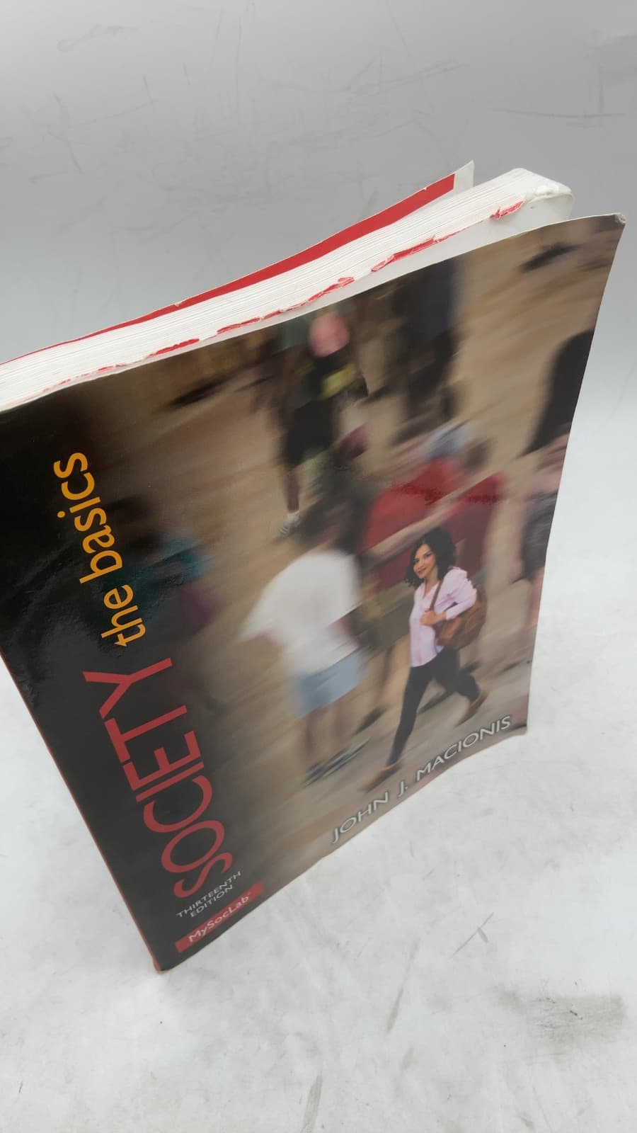 Society: The Basics by John J. Macionis - front cover