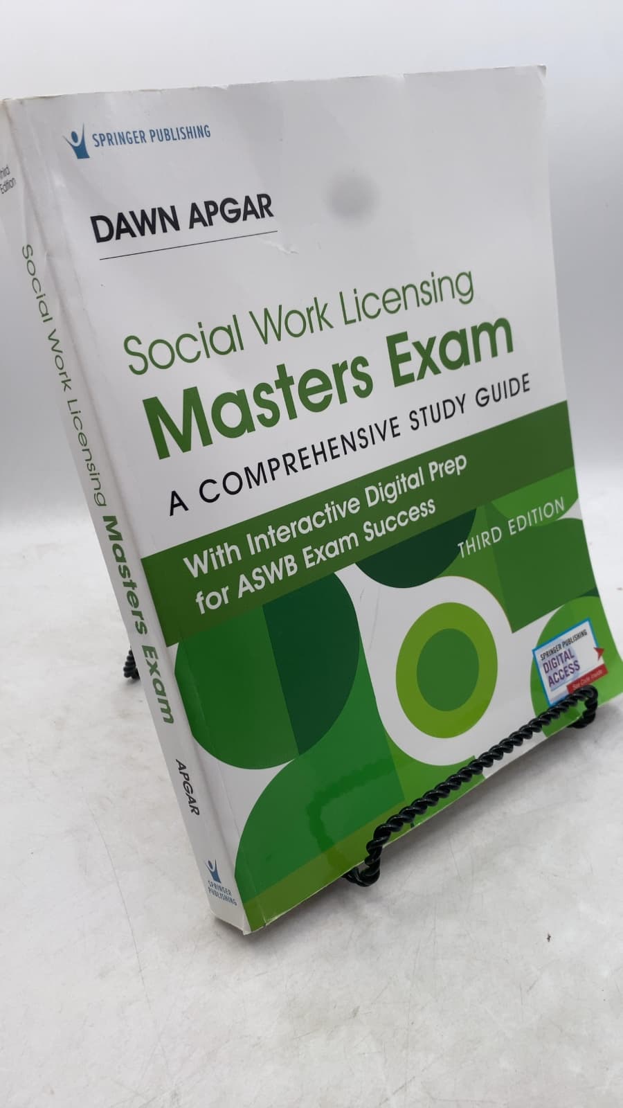 Social Work Licensing Masters Exam: A Comprehensive Study Guide by Dawn Apgar, PhD, LSW, ACSW - front cover