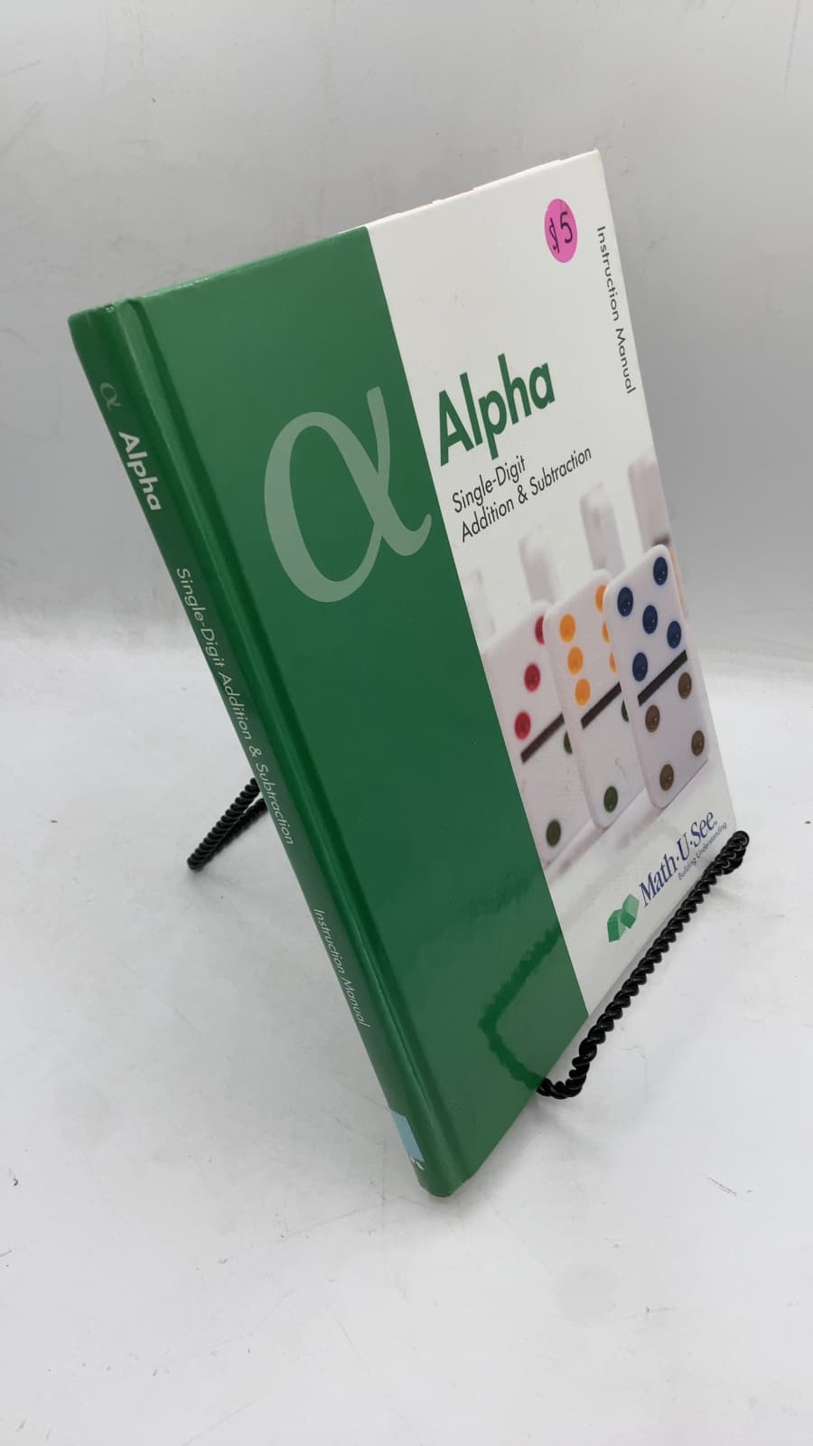 Alpha: Single-Digit Addition and Subtraction by Steven P. Demme - front cover