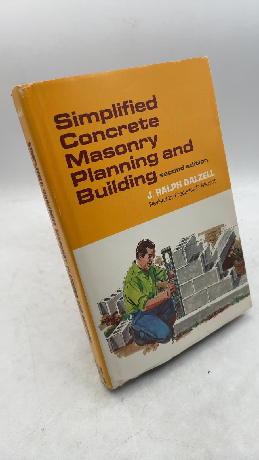 Simplified Concrete Masonry Planning and Building by J. Ralph Dalzell - front cover
