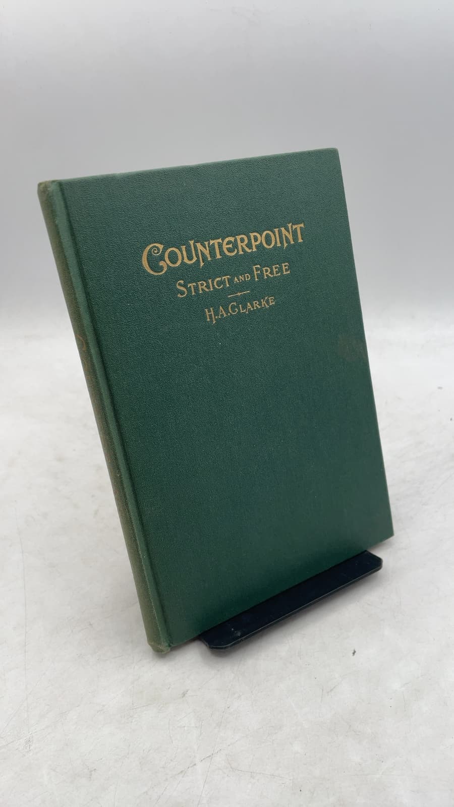 Counterpoint Strict and Free